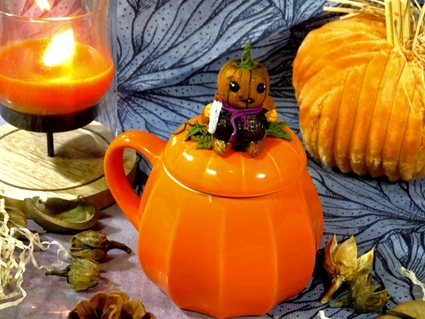 Делаем тыкво-монстриков к празднику. Halloween | Ярмарка Мастеров - ручная работа, handmade