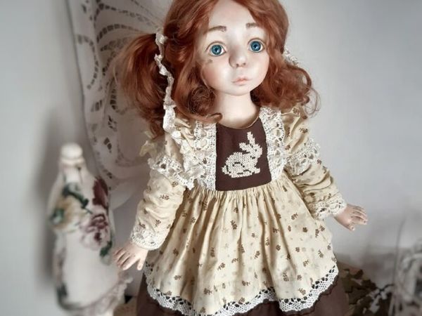 Тося интерьерная кукла | Ярмарка Мастеров - ручная работа, handmade