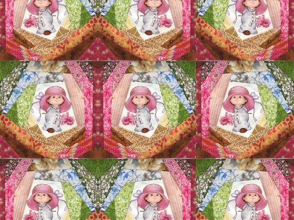 Шьем лоскутное одеяло из блоков крейзи. Часть 3 | Ярмарка Мастеров - ручная работа, handmade