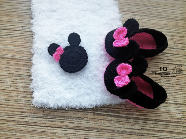 Пинетки Мышки | Ярмарка Мастеров - ручная работа, handmade