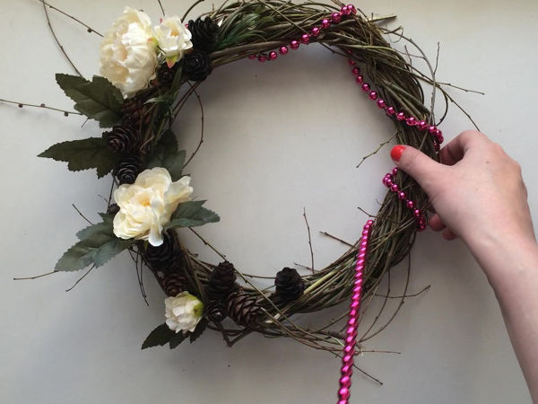 Making a Simple Decorative Wreath | Livemaster - handmade