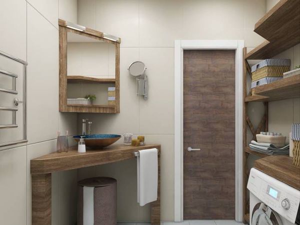 Просто и со вкусом - ванная комната из массива дерева | Ярмарка Мастеров - ручная работа, handmade