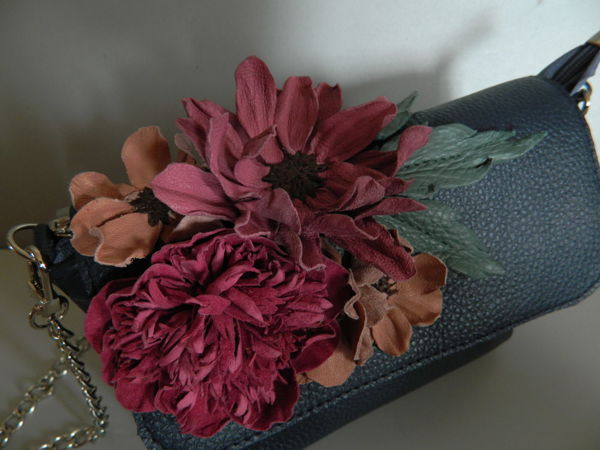 Цветочные крошки. Новые мини сумочки | Ярмарка Мастеров - ручная работа, handmade