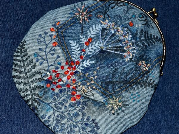 Шьем косметичку «Лютики-цветочки» (набойка, притенение, вышивка) | Ярмарка Мастеров - ручная работа, handmade