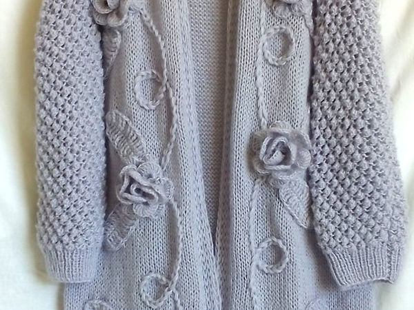 Новинка! Кардиган «Розы» в наличии | Ярмарка Мастеров - ручная работа, handmade