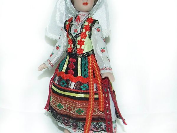 Русский народный костюм для куклы своими руками