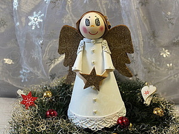 Ангел своими руками на Рождество и Новый год +150 идей