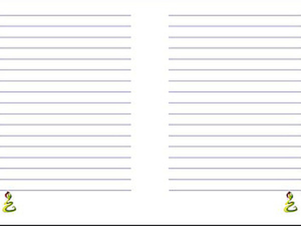 Разлиновка страниц для блокнота с помощью Microsoft Word