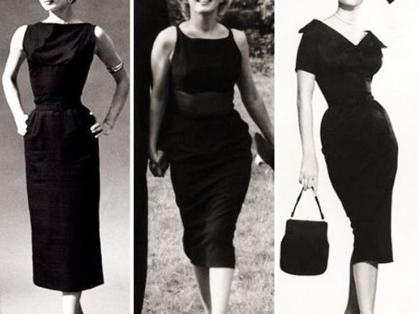 Как носить чёрное платье (идеи для сочетания)