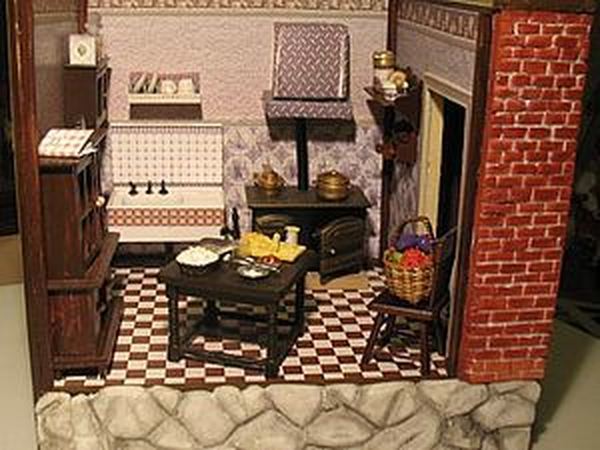 Румбокс. Кукольная комната в миниатюре | Ярмарка Мастеров - ручная работа, handmade