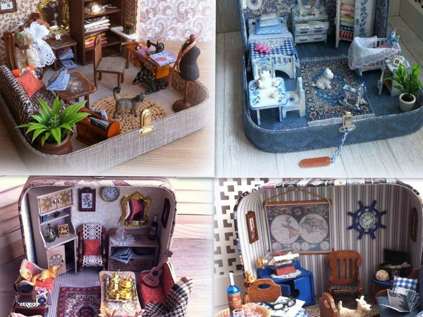 Нашествие чемоданчиков | Ярмарка Мастеров - ручная работа, handmade