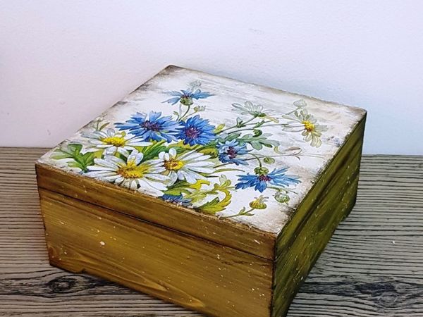 Сосновая шкатулка в стиле «Рустик» | Ярмарка Мастеров - ручная работа, handmade