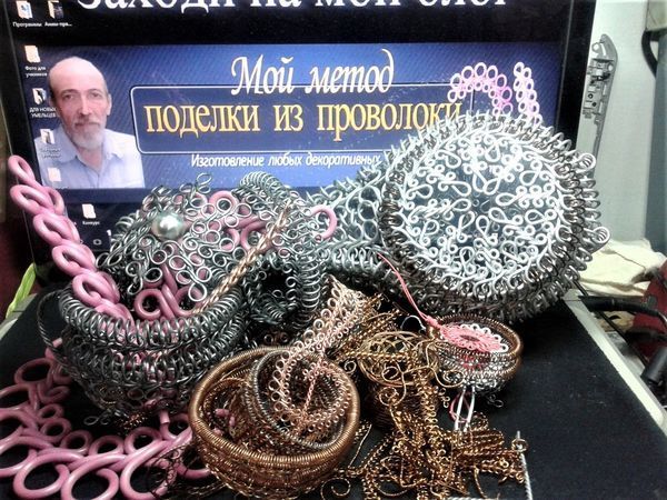 Видеоурок: универсальная технология для создания различных изделий из проволоки | Ярмарка Мастеров - ручная работа, handmade