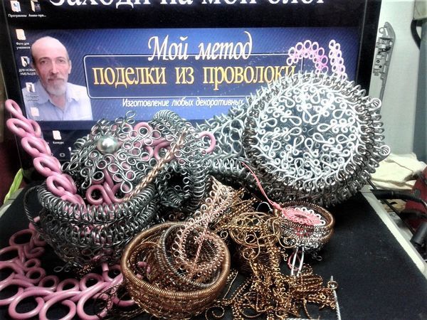 Плетение из проволоки. Творим с Hobby Time