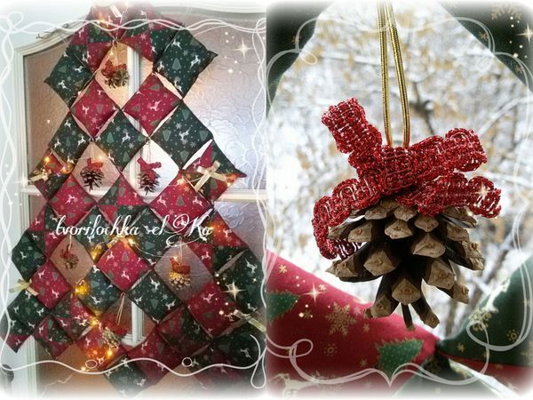 Шьем новогоднюю ёлку из подушечек | Ярмарка Мастеров - ручная работа, handmade