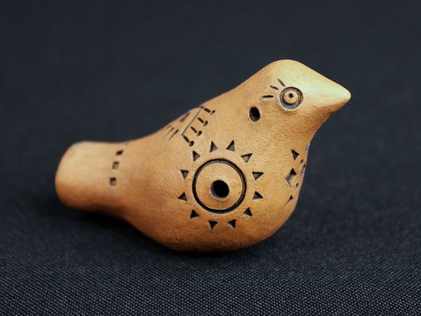 Образец звучания свистульки  «Птичка Терракотовая» | Ярмарка Мастеров - ручная работа, handmade