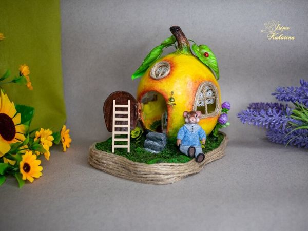 Румбокс — ночник «Фруктовый домик» | Ярмарка Мастеров - ручная работа, handmade