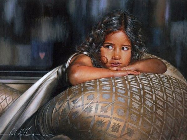 Наполненные романтикой картины Rob Hefferan | Ярмарка Мастеров - ручная работа, handmade