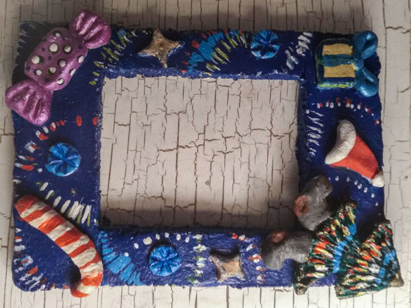 Делаем новогоднюю фоторамку из соленого теста | Ярмарка Мастеров - ручная работа, handmade Делаем новогоднюю фоторамку из соленого теста | Ярмарка Мастеров - ручная работа, handmade