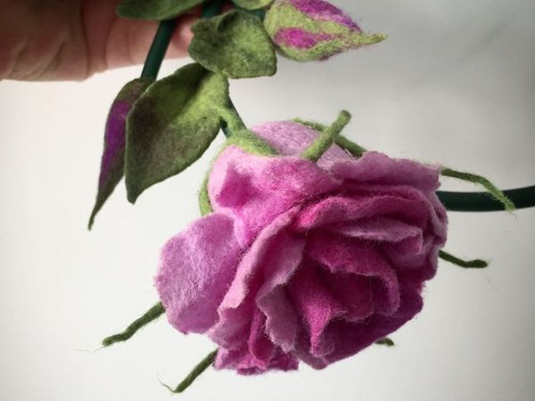 МК колье «Роза» Елена Дол | Ярмарка Мастеров - ручная работа, handmade
