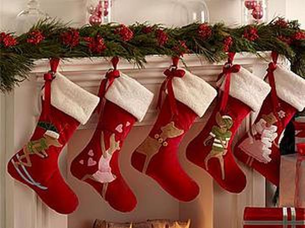 Рождественские носки ≣ купить Рождественские носки для подарков в интернет-магазине ZELENA