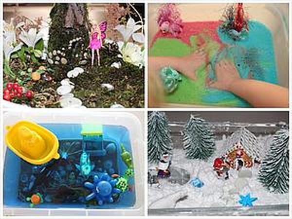 Творим с детьми: сенсорные коробки для детских игр | Ярмарка Мастеров - ручная работа, handmade