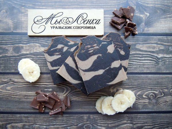 Шоколатье натуральное шоколадное мыло с нуля | Ярмарка Мастеров - ручная работа, handmade