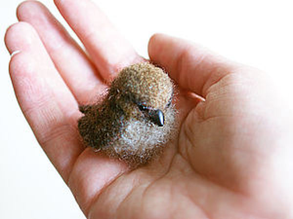 Creating a Little Sparrow Brooch | Livemaster - handmade Creating a Little Sparrow Brooch | Livemaster - handmade