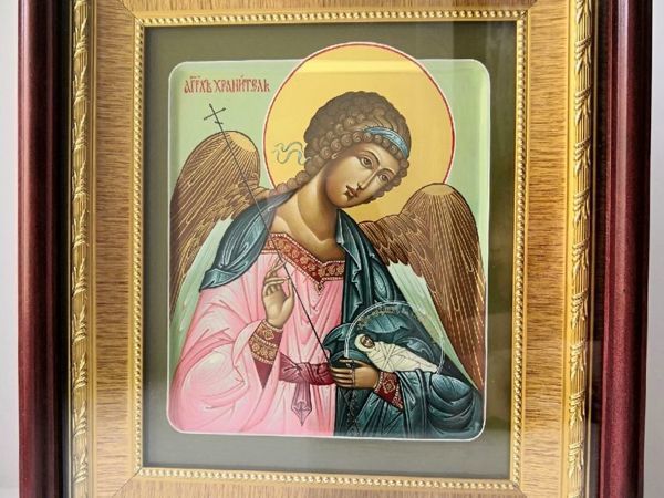 Икона святого Ангела Хранителя + Летние скидки! | Ярмарка Мастеров - ручная работа, handmade