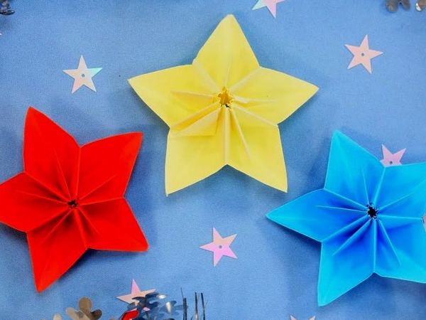 🎅 Оригами на Новый Год своими руками: простые украшения за 5 минут