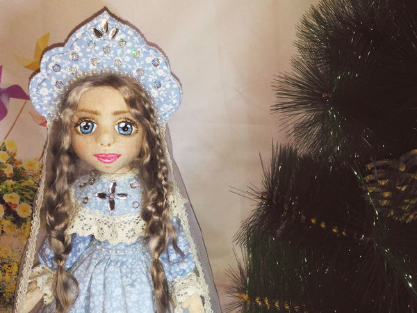 Шьем Снегурочку к Новому году | Ярмарка Мастеров - ручная работа, handmade