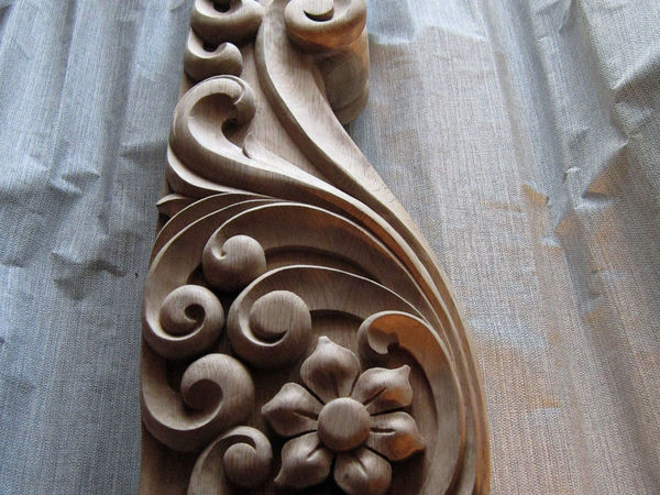 Дубовый резной столб.Видео | Ярмарка Мастеров - ручная работа, handmade