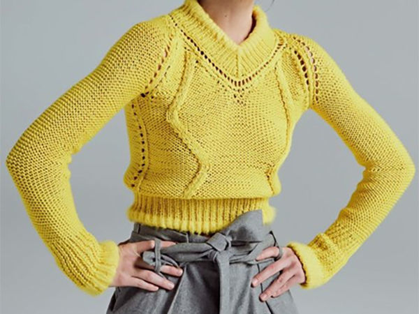 What Matches Yellow Knitted Clothes | Livemaster - handmade