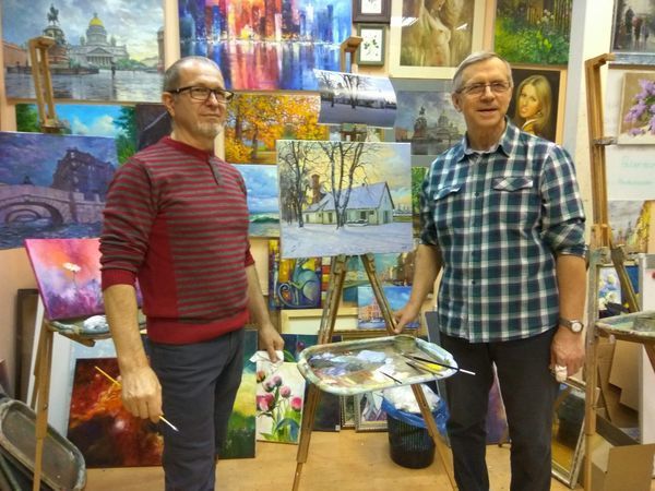 Мастер класс масляной живописи для взрослых и детей в Спб | Ярмарка Мастеров - ручная работа, handmade