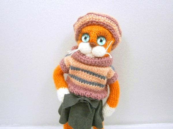Кошка Джинджер | Ярмарка Мастеров - ручная работа, handmade