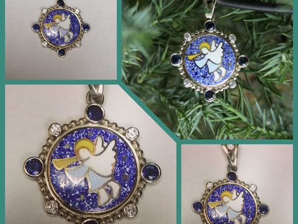 Украшения с эмалью | Ярмарка Мастеров - ручная работа, handmade