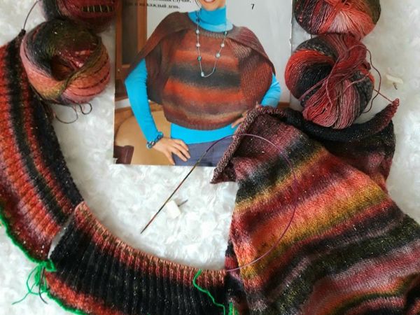 Анонс: оригинальный джемпер | Ярмарка Мастеров - ручная работа, handmade