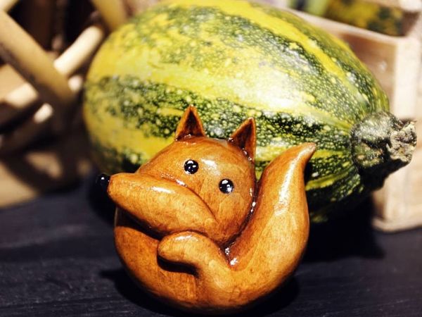 Брошь «Лисичка» | Ярмарка Мастеров - ручная работа, handmade