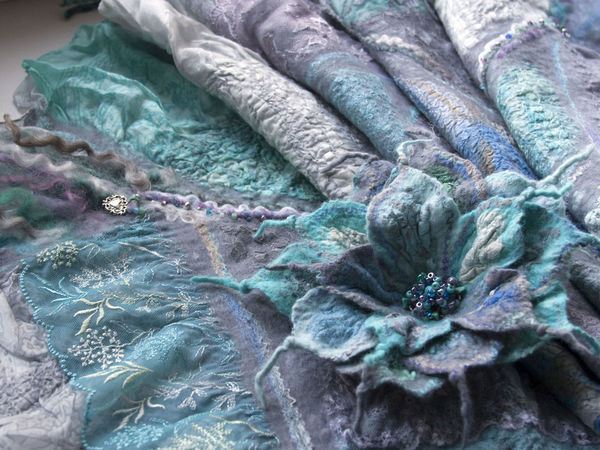 Нежный вальс из шерсти | Ярмарка Мастеров - ручная работа, handmade