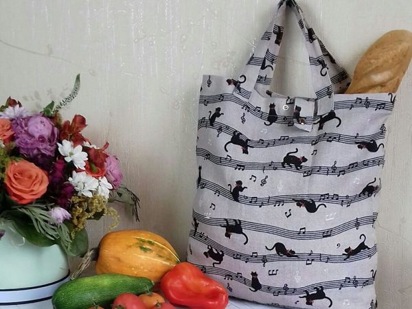 Eco-Friendly Shopping Bag | Ярмарка Мастеров - ручная работа, handmade