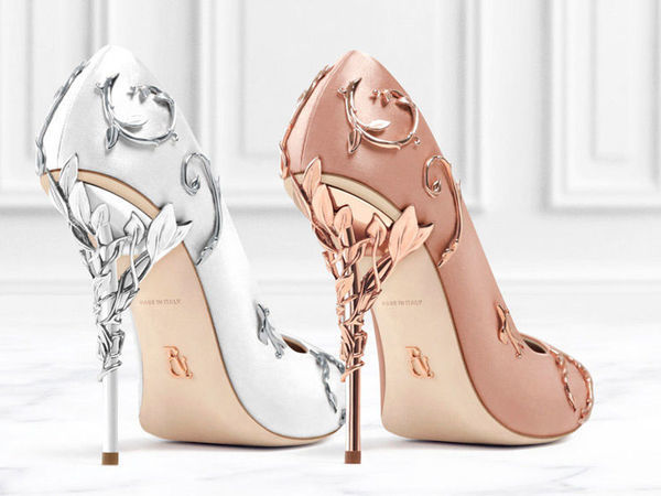 Красота, от которой замирает сердце: дизайнерские туфли-лодочки на шпильке от Ralph & Russo | Ярмарка Мастеров - ручная работа, handmade