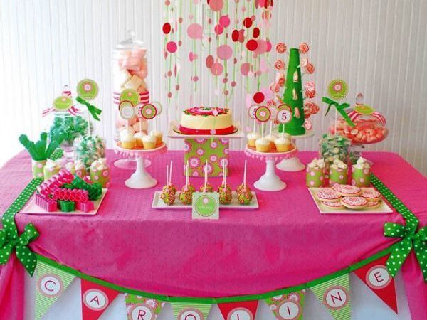 Кэнди бары на день рождения - порадуйте себя и гостей ярким сладким столом