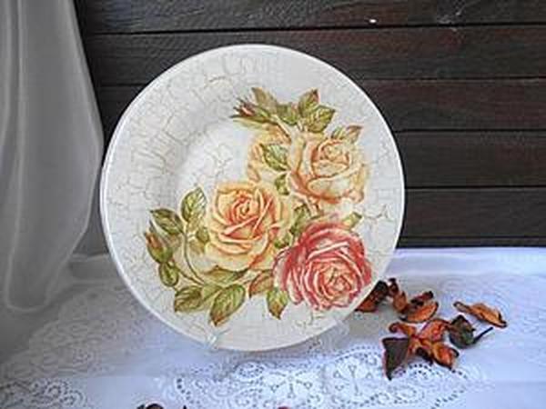 мастер-класс - обратный декупаж на стекле | Ярмарка Мастеров - ручная работа, handmade