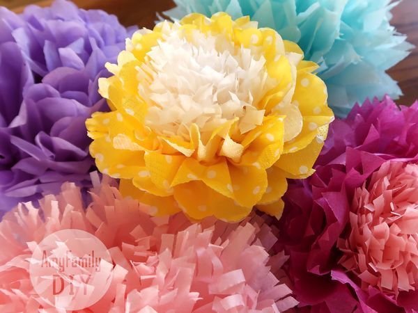 Как сделать цветы из салфеток своими руками поэтапно. Фото
