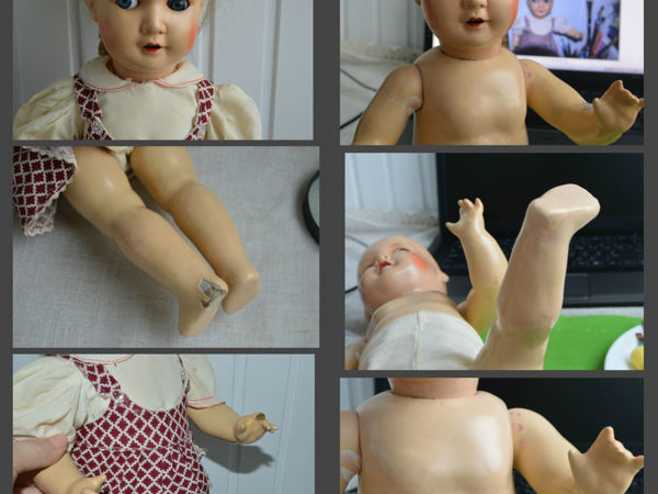 Реставрация фарфоровых кукол
