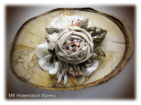 Создаем брошь в стиле бохо | Ярмарка Мастеров - ручная работа, handmade