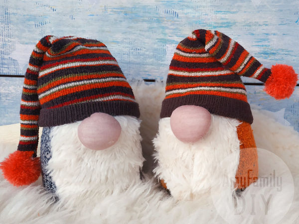 Делаем Гномика без шитья из носочков | Ярмарка Мастеров - ручная работа, handmade