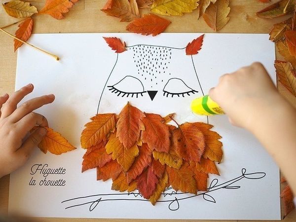 Crafting with Kids: Simple Ideas with Leaves | Livemaster - handmade