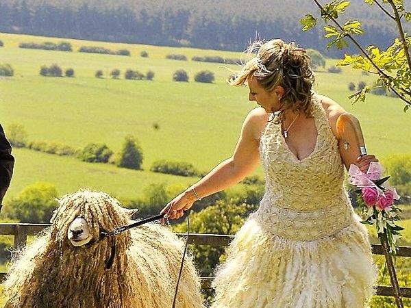 Unusual Wedding in Little Shepherds Style of Bo Peep | Livemaster - handmade