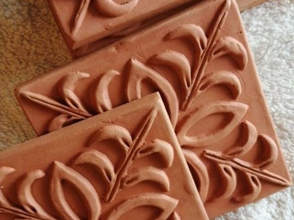 Терракотовая плитка — возрождаем традиции | Ярмарка Мастеров - ручная работа, handmade